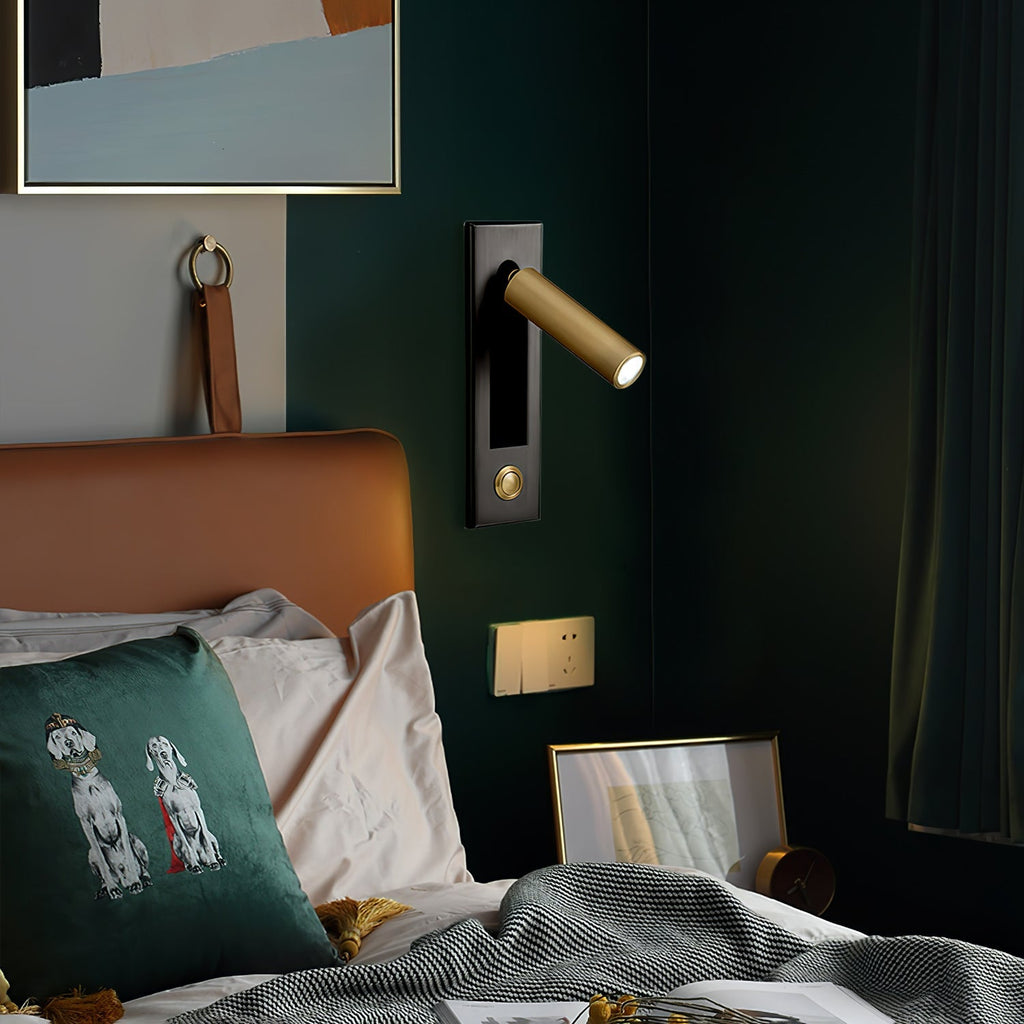 Modern Minimalist Embedded Aluminum LED Wall Sconce 1-Light