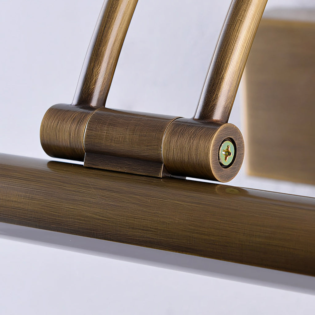Dual-Arch LED Picture Wall Sconce — Brass