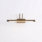 Dual-Arch LED Picture Wall Sconce — Brass