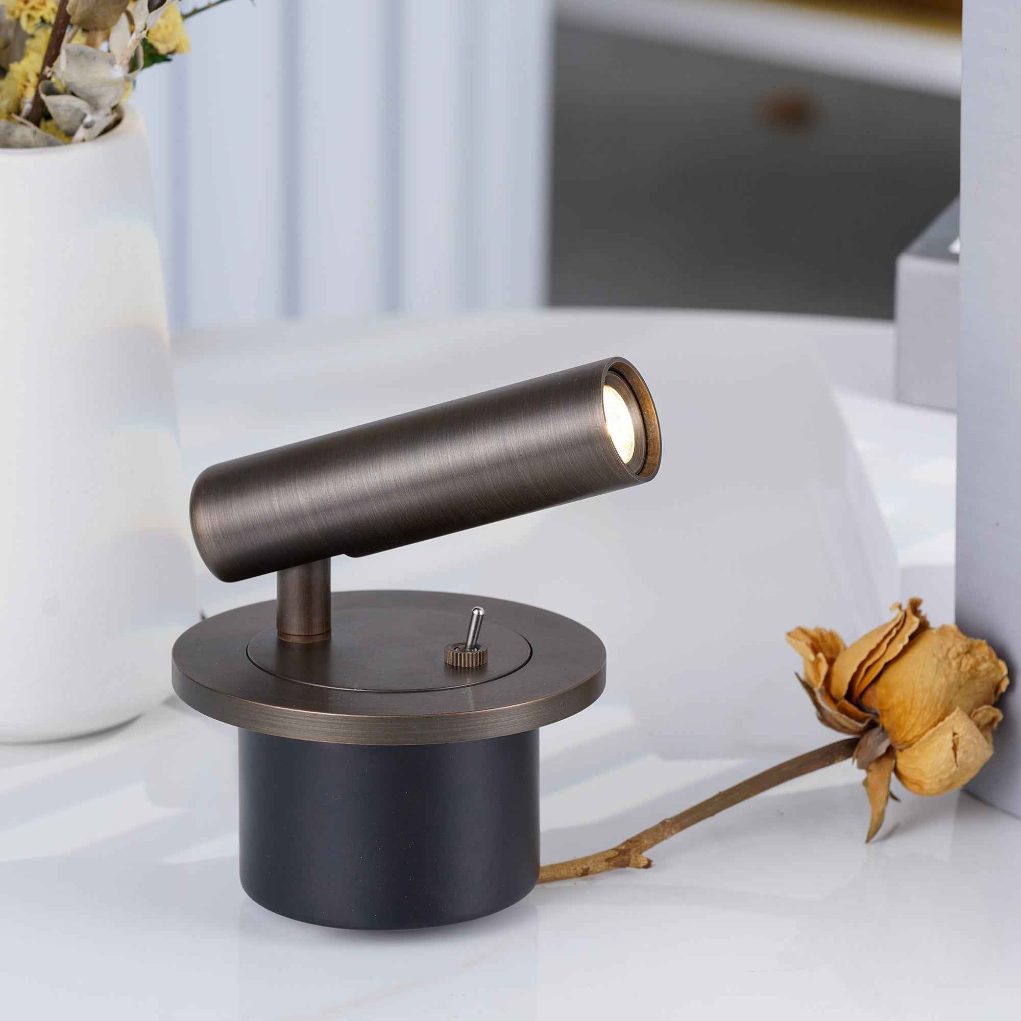 Luno LED Wandlamp | Verstelbare Spot, Warm Licht 3000K