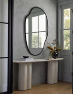 Pivo Puddle Mirror | Slim Frame, Organic Shape