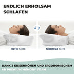 ErgoSleep: Orthopedic Neck Pillow – Ergonomic & Comfortable for a Healthy Sleeping Position