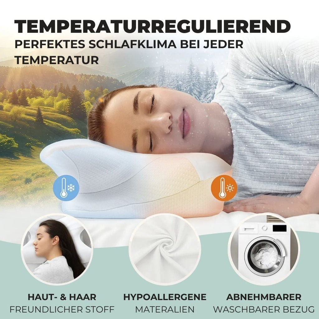 ErgoSleep: Orthopedic Neck Pillow – Ergonomic & Comfortable for a Healthy Sleeping Position