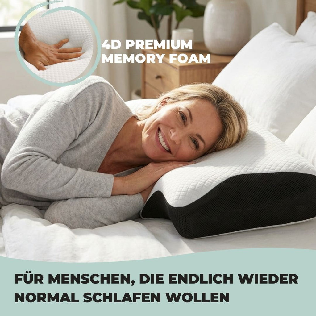 ErgoSleep: Orthopedic Neck Pillow – Ergonomic & Comfortable for a Healthy Sleeping Position