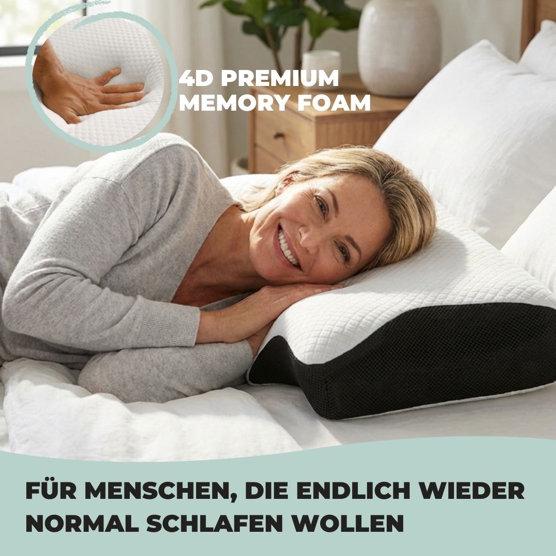 ErgoSleep: Orthopedic Neck Pillow – Ergonomic & Comfortable for a Healthy Sleeping Position