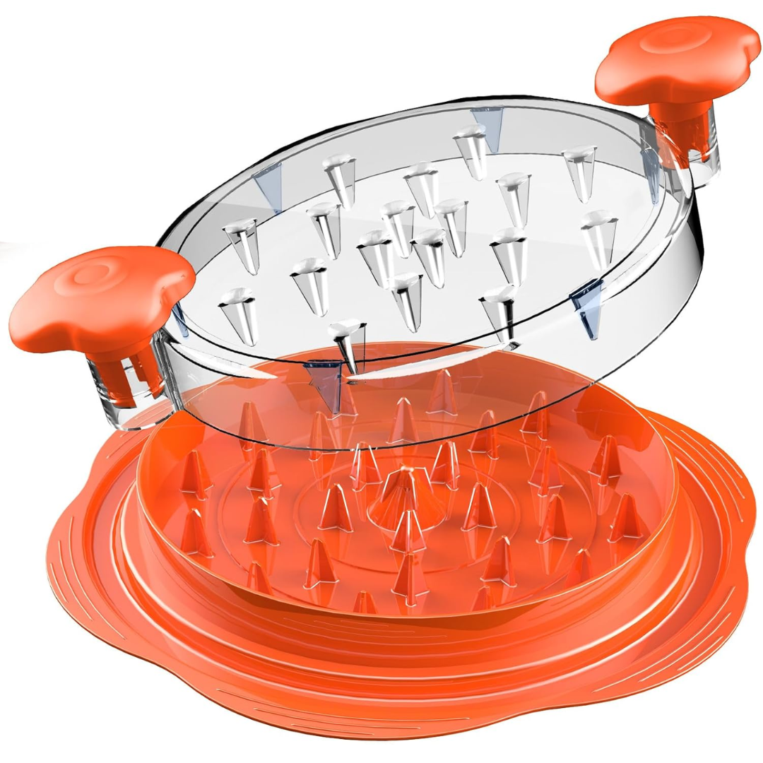 Chicken Shredder Tool Plastic Manual Meat Shredder Non Slip Grip Compact Design