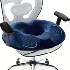 Chair Cushion Donut Memory Foam Polyurethane Ergonomic Seat Support Cushion
