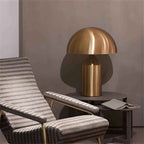 Juno Mushroom Tafellamp | Metaal & Glas, E27 Fitting