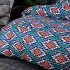 EthnoLeben: Luxurious Duvet Cover Set – Soft, Breathable & Durable with Boho Tribal Look for Home