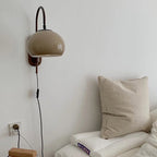 Sorévia - Solid Wood Wall Lamp with Glass Globe