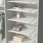 Storage Rack Adjustable Expandable Tool Free Organizer