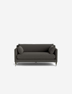 Fiora Sofa | Vintage Olive Velvet, Curved Legs
