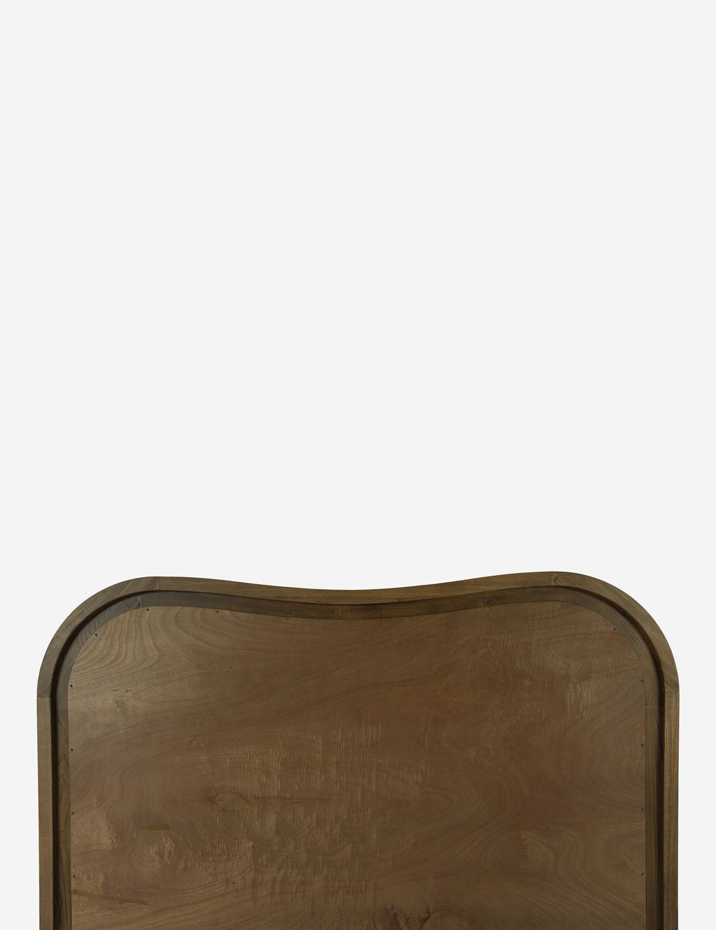 Gavril Platform Bed | Solid Ash Border, Upholstered Headboard