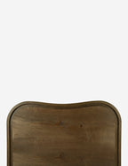 Gavril Platform Bed | Solid Ash Border, Upholstered Headboard