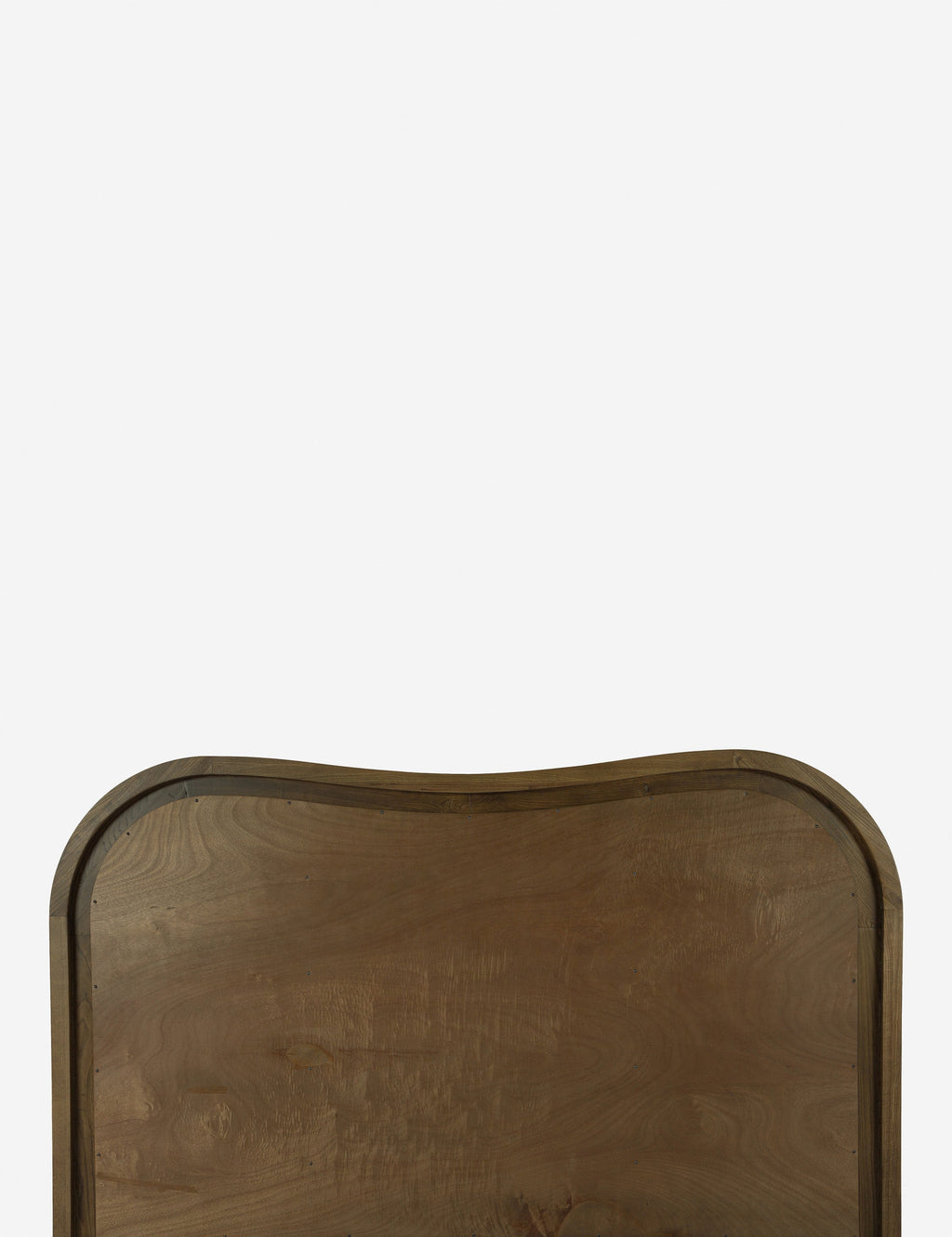 Gavril Platform Bed | Solid Ash Border, Upholstered Headboard