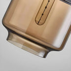Kairo Hanglamp | Moderne Glazen Verlichting, Zwart, E27 Fitting