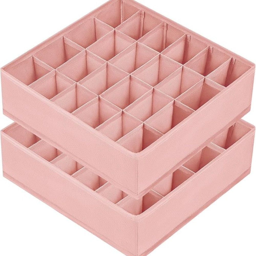 FachOrdnung: Foldable Storage Organizer – with 24 Compartments, Practical & Space-Saving for Socks & Underwear