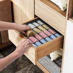 FachOrdnung: Foldable Storage Organizer – with 24 Compartments, Practical & Space-Saving for Socks & Underwear