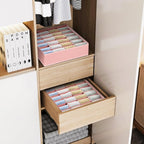 FachOrdnung: Foldable Storage Organizer – with 24 Compartments, Practical & Space-Saving for Socks & Underwear