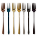 Fiorenzo – Stainless Steel Fork Set 4 Of 6 Pieces