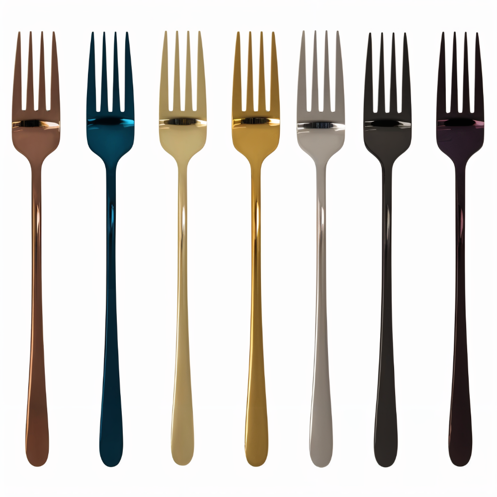 Fiorenzo – Stainless Steel Fork Set 4 Of 6 Pieces