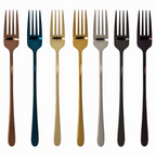 Fiorenzo – Stainless Steel Fork Set 4 Of 6 Pieces
