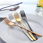 Fiorenzo – Stainless Steel Fork Set 4 Of 6 Pieces