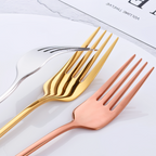 Fiorenzo – Stainless Steel Fork Set 4 Of 6 Pieces