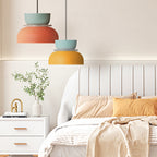 FarbAura: Pendant Lamp in Nordic Style – Designer LED Hanging Lamp for Interiors