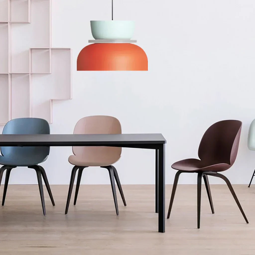 FarbAura: Pendant Lamp in Nordic Style – Designer LED Hanging Lamp for Interiors