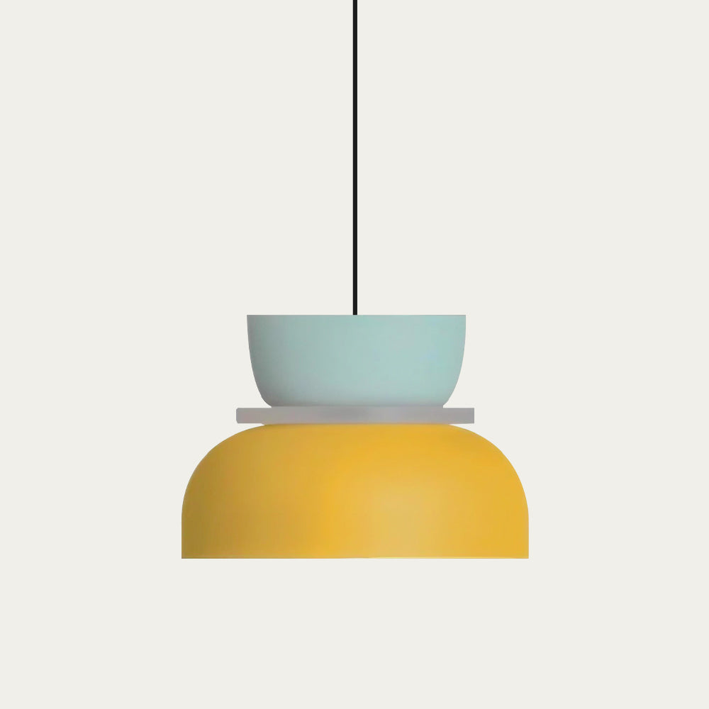 FarbAura: Pendant Lamp in Nordic Style – Designer LED Hanging Lamp for Interiors