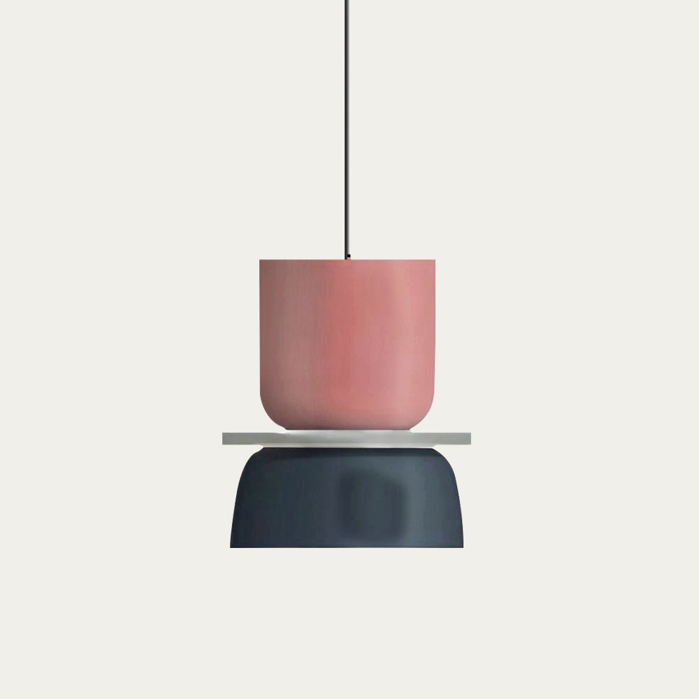 FarbAura: Pendant Lamp in Nordic Style – Designer LED Hanging Lamp for Interiors