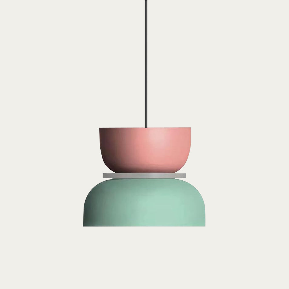FarbAura: Pendant Lamp in Nordic Style – Designer LED Hanging Lamp for Interiors