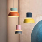 FarbAura: Pendant Lamp in Nordic Style – Designer LED Hanging Lamp for Interiors