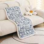 ColorOasis: Sofa Cover in Boho Style with Extra Thick Quilted Pattern & Easy-Care Protection – for Couch & Lounge