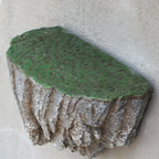 RockArt: Wall Shelves Resin – robust, unique & hanging in natural design for indoor & outdoor areas