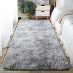 FestGlanz: Fluffy Rectangular Rug Luxurious Decorative – Perfect for Living Room & Festive Decor