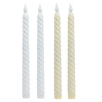 FestiGlow: 3D LED Candles – Christmas Lighting with Warm Light Glow
