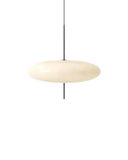 FinsternisLicht: Pendant Light Glass – Elegant Light with Floating Silhouette, Luxurious for Bedroom & Office