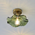 FioriLux: Flower-Shaped Glass Ceiling Light – Elegant LED Lighting for Living Room & Bedroom