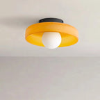 FjordLumen: Glass Ceiling Light – Simple Scandinavian Design & Gentle LED Light