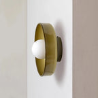 FjordLumen: Glass Ceiling Light – Simple Scandinavian Design & Gentle LED Light