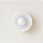 FjordLumen: Glass Ceiling Light – Simple Scandinavian Design & Gentle LED Light