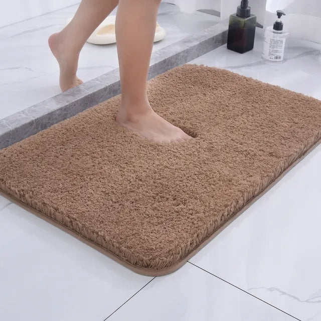FlauschHeim: Soft Bath Mat Non-Slip – Cozy & Absorbent Bath Mat