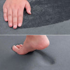 FlauschLust: Soft Memory Foam Bath Mat Non-Slip