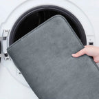FlauschLust: Soft Memory Foam Bath Mat Non-Slip