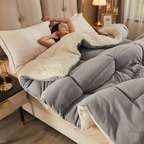 FuzzyDream: Cozy Sherpa Blanket with 3D Design & Durable Quality – for Bed & Living Room
