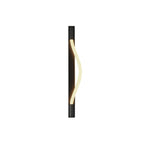 Flexible Silicone Tube LED Wall Light — Black