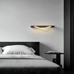 Flexible Silicone Tube LED Wall Light — Black