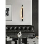 Flexible Silicone Tube LED Wall Light — Black